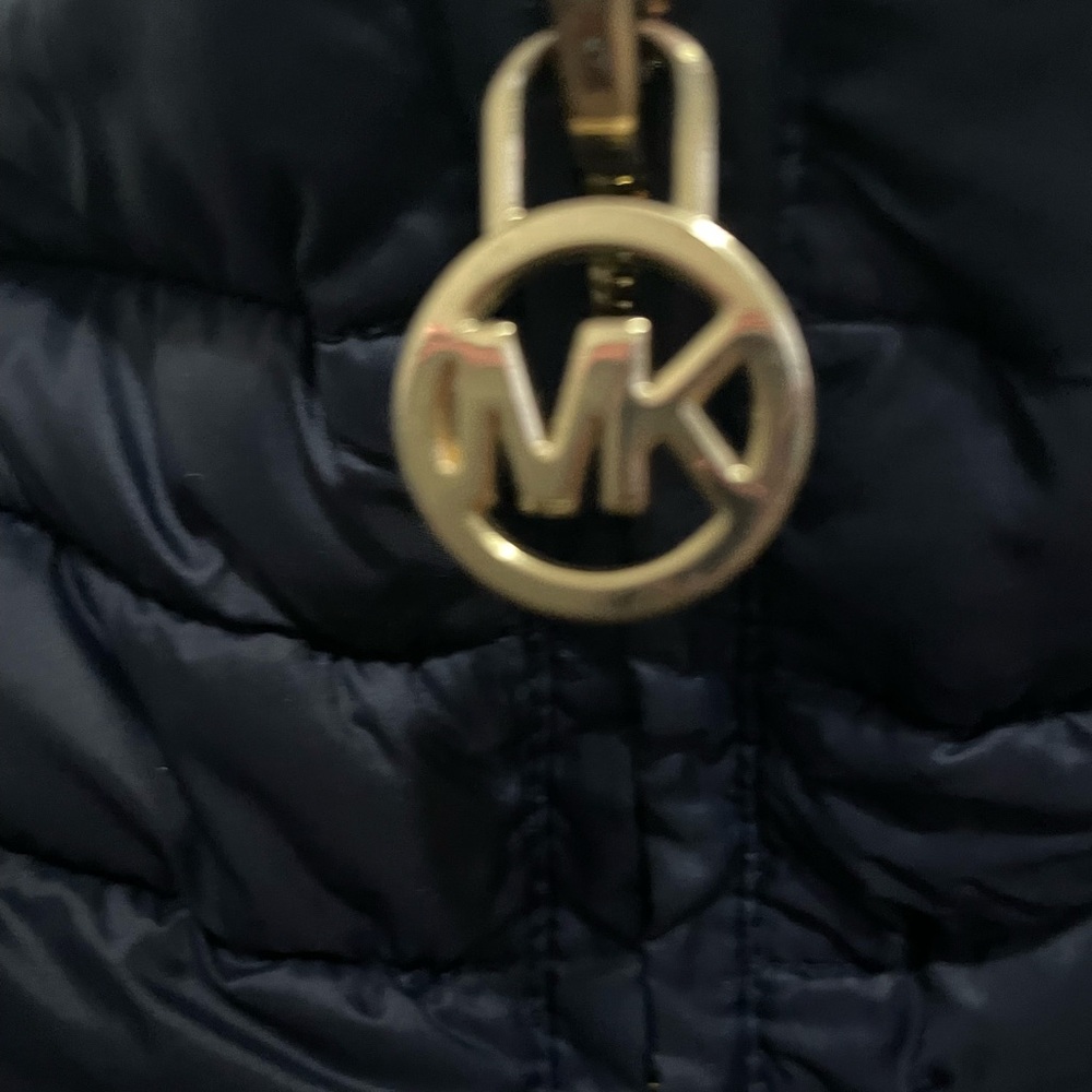 Michael Kors Dark Blue Puffer Jacket